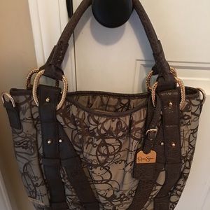 Jessica Simpson Bag (with gold hardware)